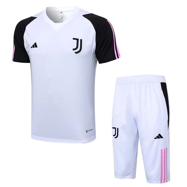 Maillot Entrainement Juventus Ensemble Complet 2023-24 Blanc